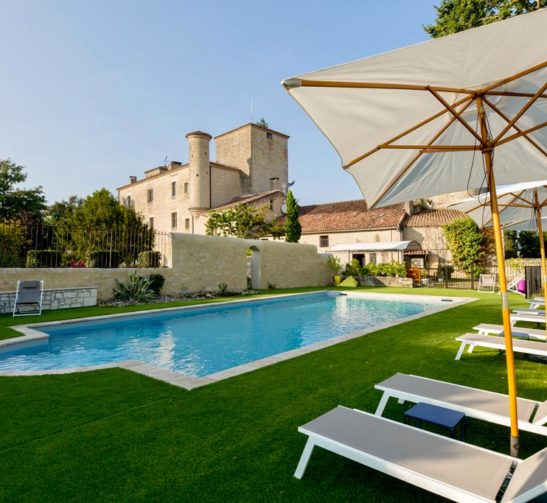 Piscine du Château des Fousseries, Condom, Gers